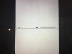 mac起動時に出る変なキーボードの画像